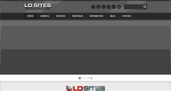 Desktop Screenshot of ldsites.com.br