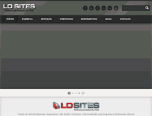 Tablet Screenshot of ldsites.com.br